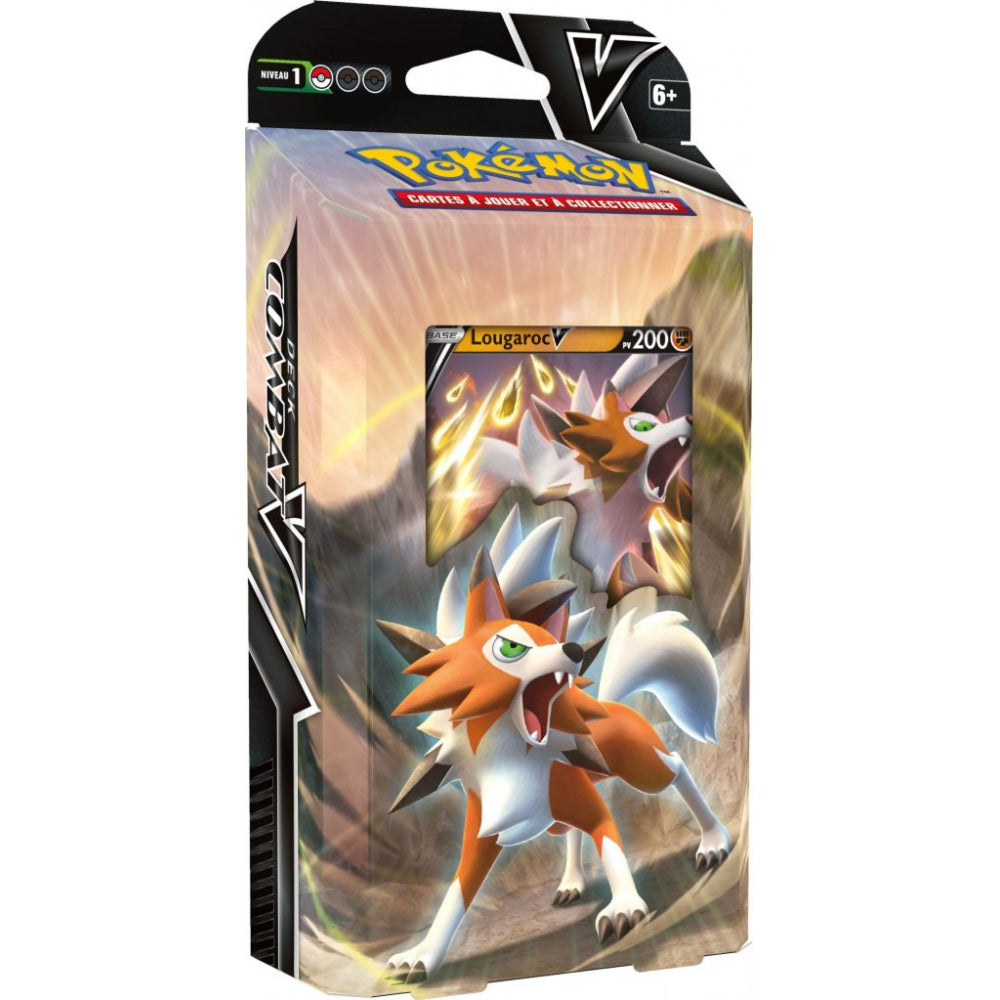 Pokemon Battle Deck Lycanroc VS Corviknight French Box (Set of 2) - Miraj Trading
