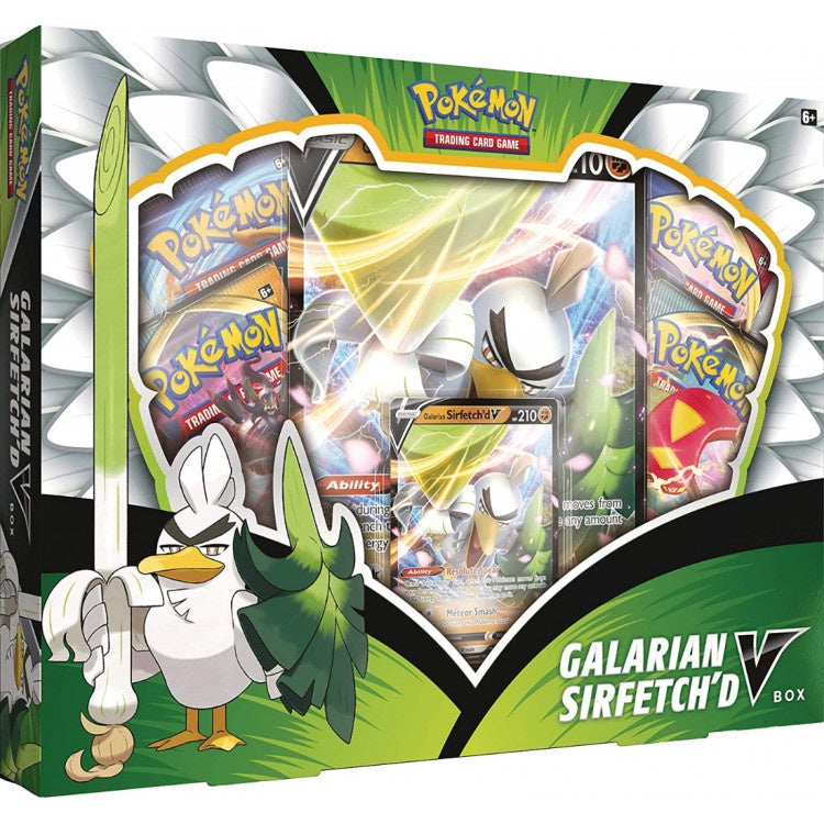 Pokemon Galarian Sirfetch'd V Box - BigBoi Cards