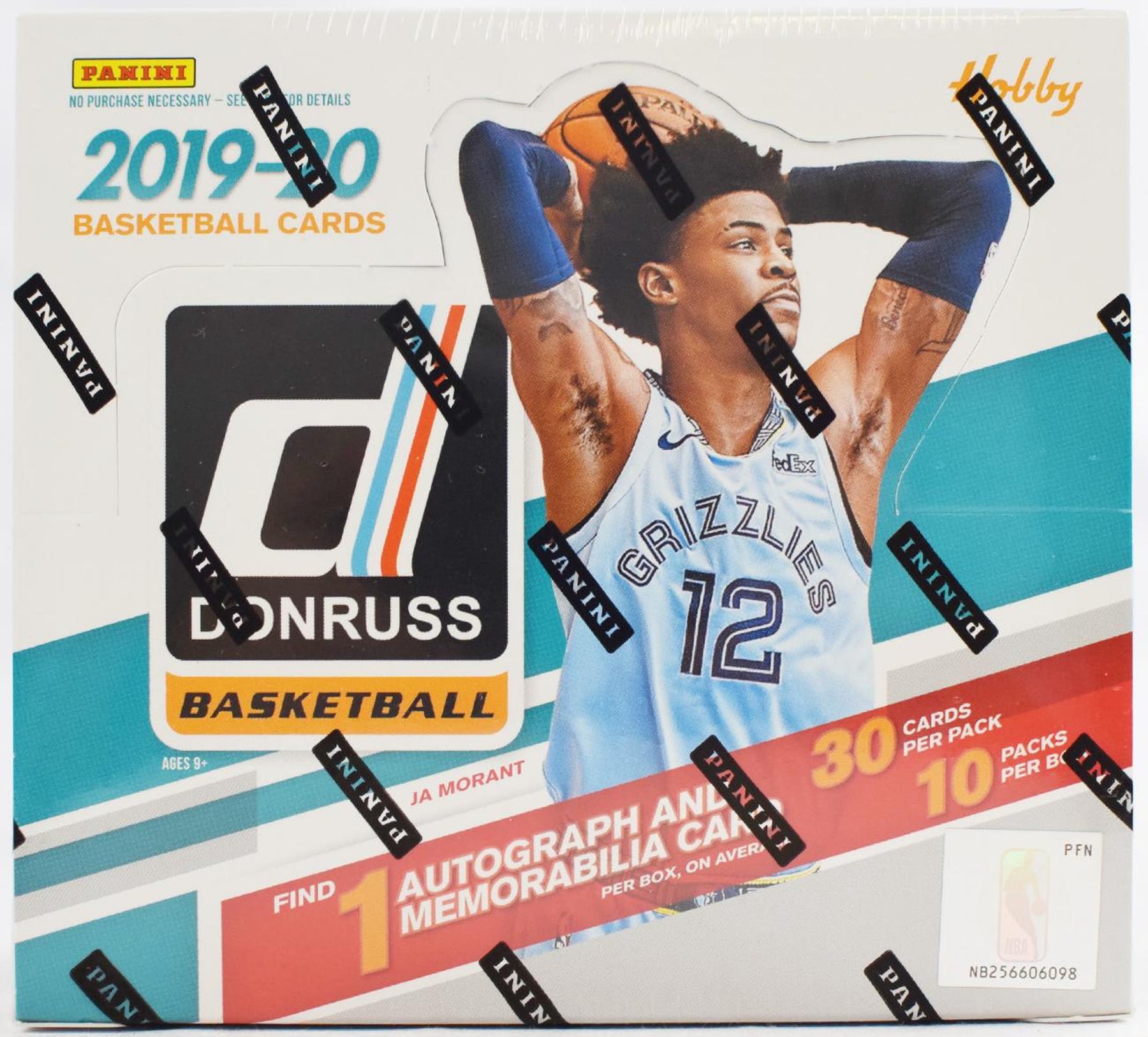2019-20 Panini Donruss Basketball Hobby Box - BigBoi Cards