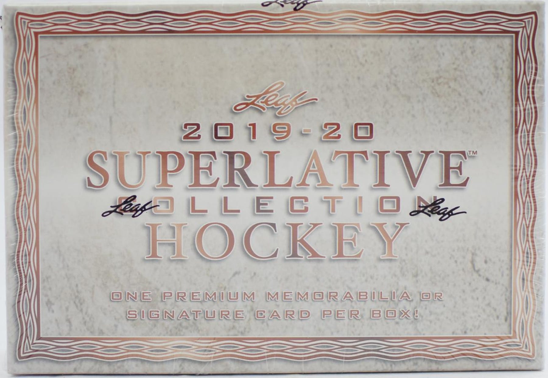 2019-20 Leaf Superlative Collection Hockey Hobby Case (Boxes of 12) - BigBoi Cards