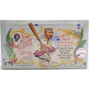 2019 Topps Allen & Ginter Baseball Hobby Box - BigBoi Cards