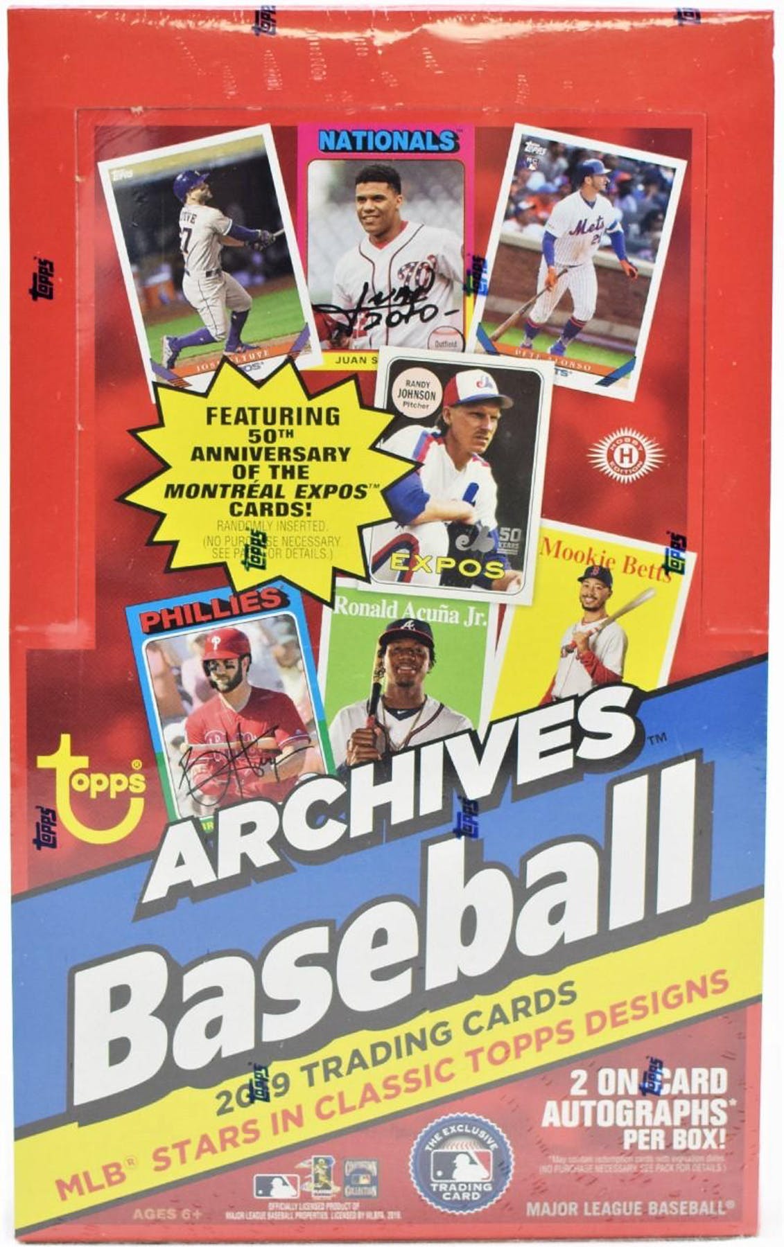 2019 Topps Archives Baseball Hobby Box - BigBoi Cards