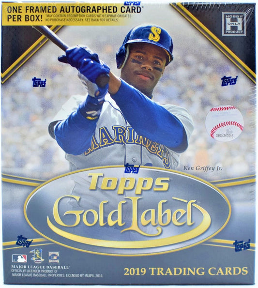 2019 Topps Gold Label Baseball Hobby Box - BigBoi Cards
