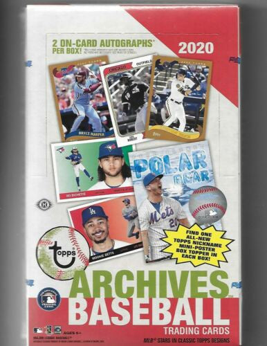 2020 Topps Archives Baseball Hobby Box - BigBoi Cards
