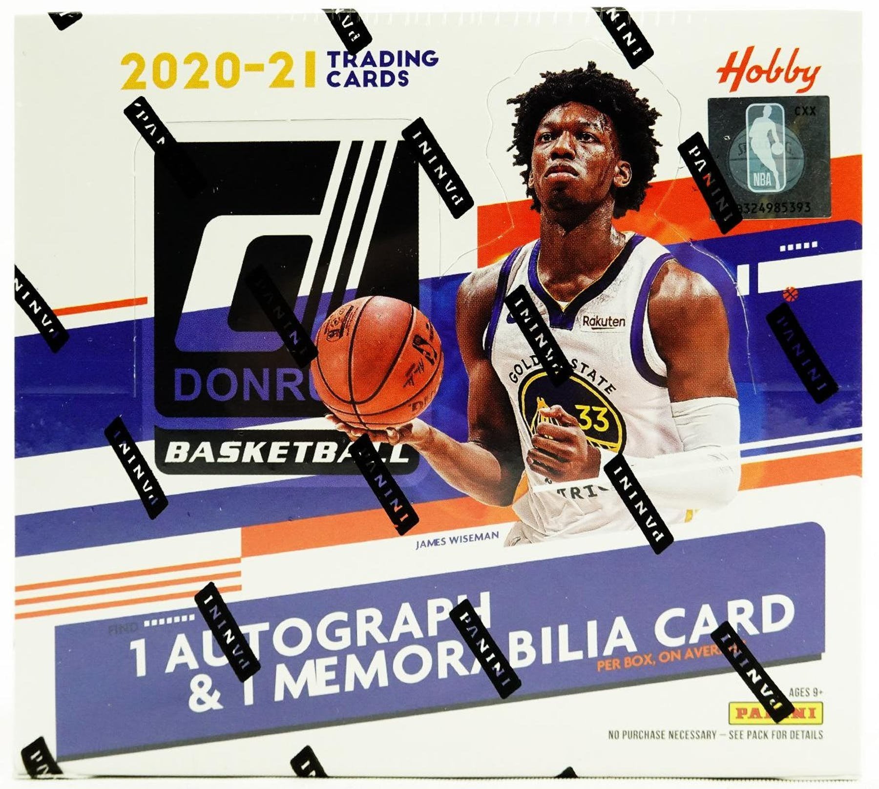 2020-21 Panini Donruss Basketball Hobby Box - BigBoi Cards