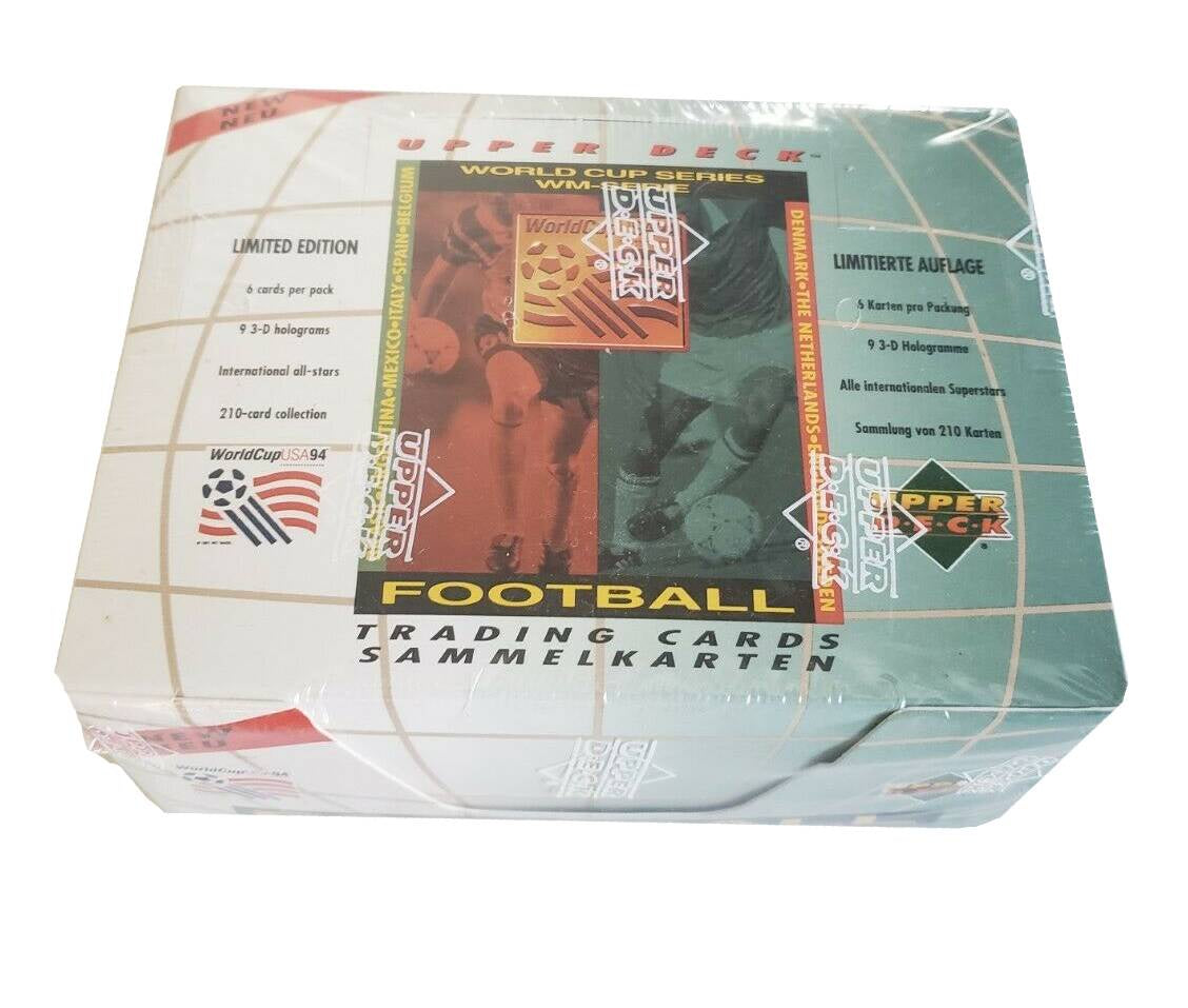 1994 Upper Deck World Cup Series Soccer/ Football Box - Miraj Trading