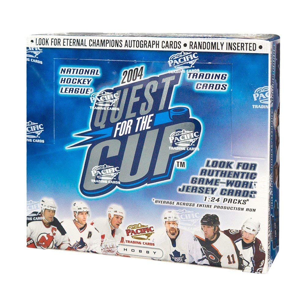2003-04 Pacific Quest For The Cup Hockey Hobby Box - BigBoi Cards