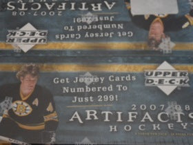 2007-08 Upper Deck Artifacts Hockey Retail Box - BigBoi Cards