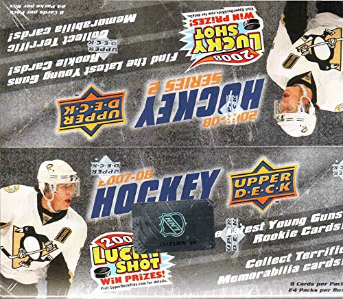 2007-08 Upper Deck Series 2 NHL Hockey Retail Box - BigBoi Cards