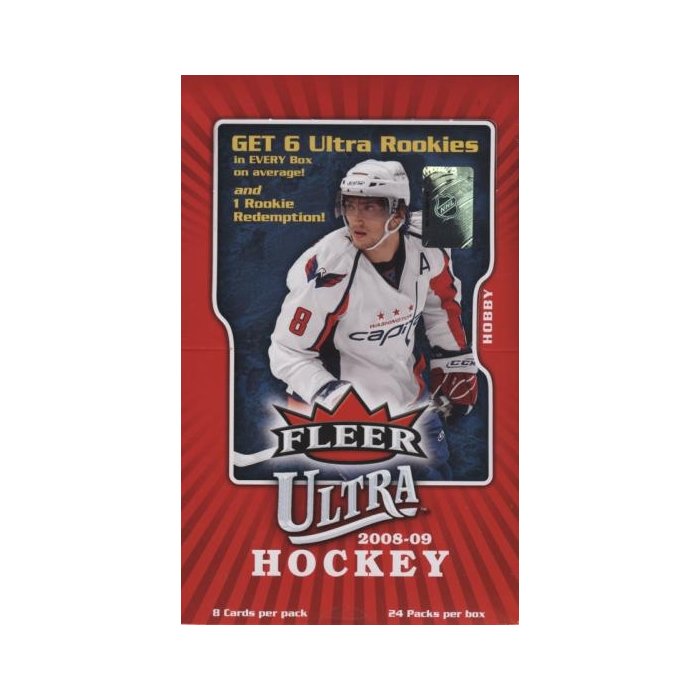 2008-09 Fleer Ultra Hockey Hobby Box - BigBoi Cards