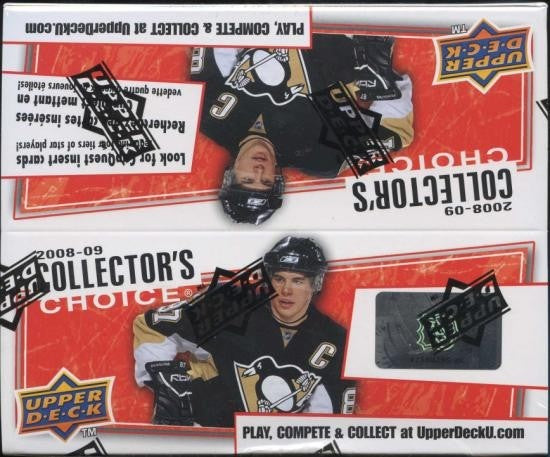 2008-09 Upper Deck Collector's Choice Hockey Hobby Box - BigBoi Cards
