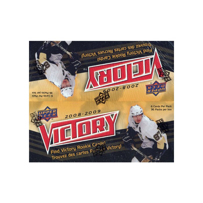 2008-09 Upper Deck Victory Hockey Hobby Box - BigBoi Cards