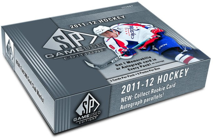 2011-12 Upper Deck SP Game Used NHL Hockey Hobby Box - BigBoi Cards
