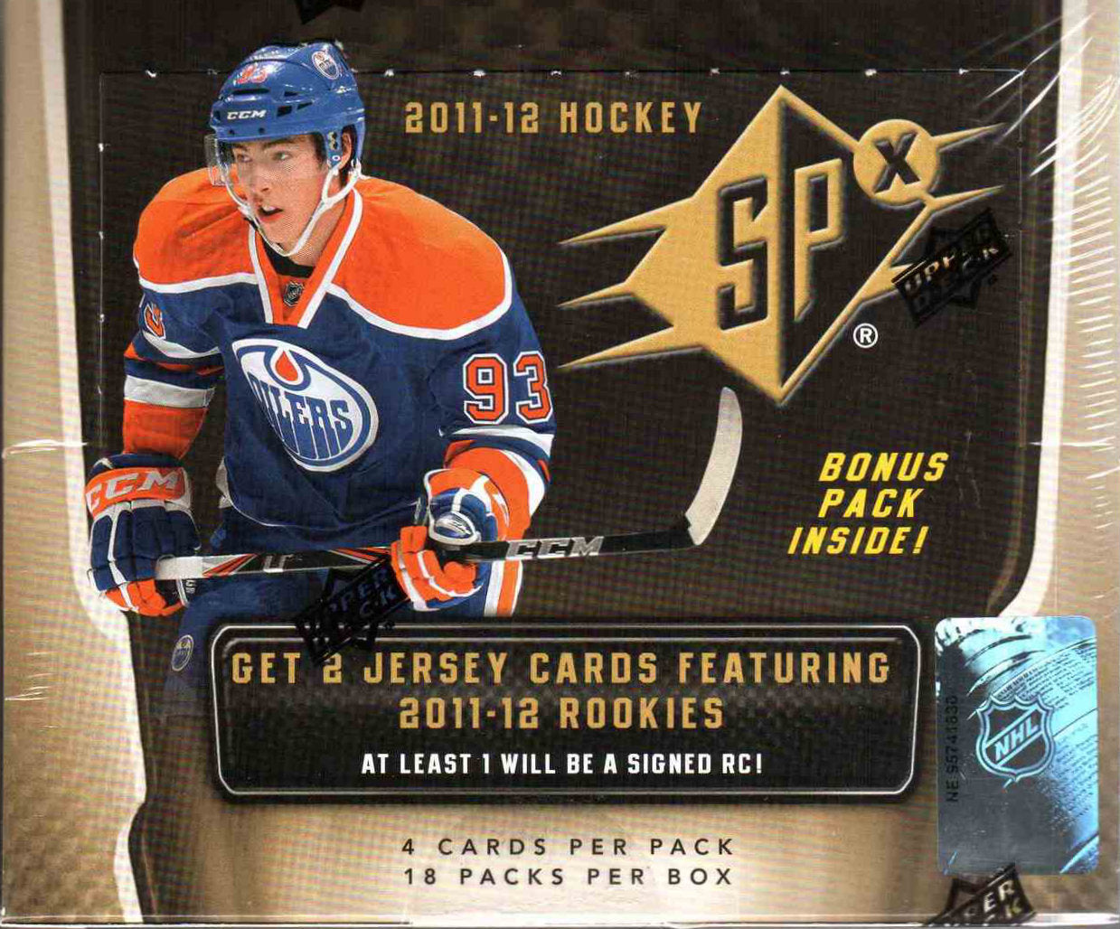 2011-12 Upper Deck SPx NHL Hockey Hobby Box - BigBoi Cards