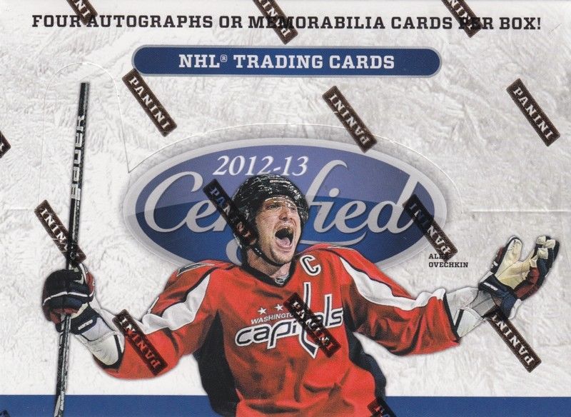 2012-13 Panini Certified Hockey Hobby Box - BigBoi Cards