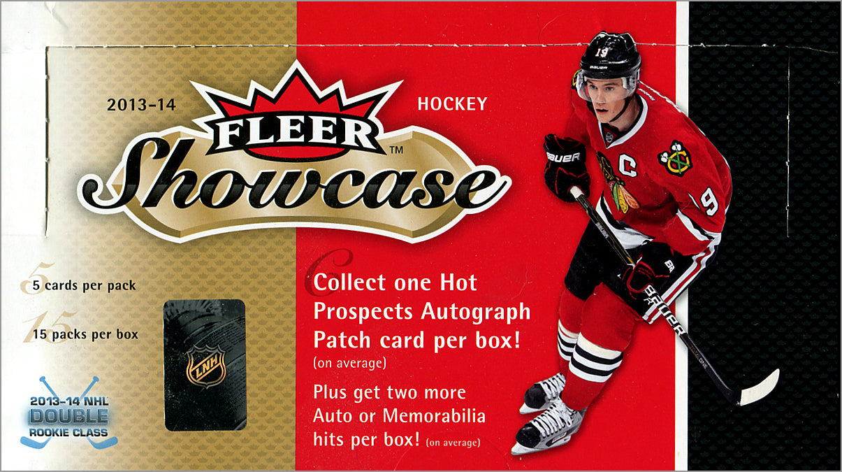 2013-14 Upper Deck Fleer Showcase NHL Hockey Hobby Box - BigBoi Cards