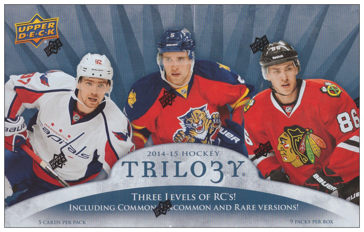 2014-15 Upper Deck Trilogy NHL Hockey Hobby Box - BigBoi Cards
