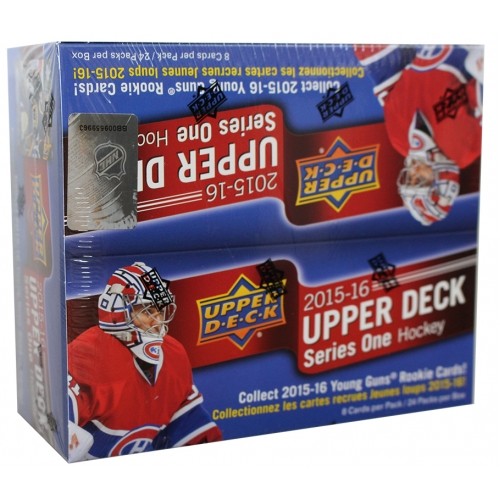 2015-16 Upper Deck Series 1 NHL Hockey Retail Box - BigBoi Cards
