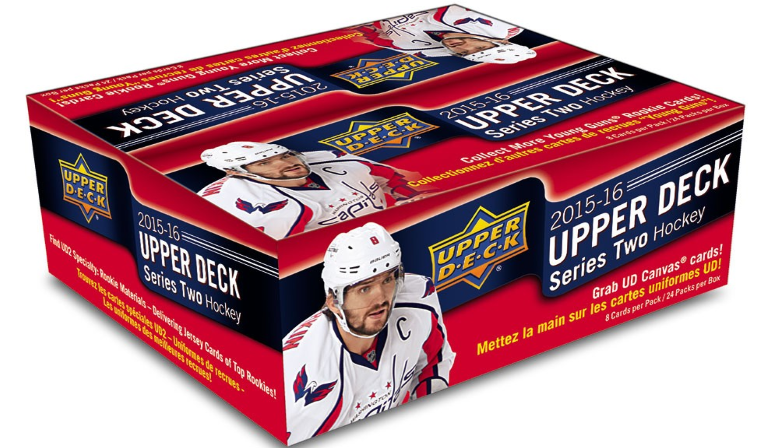 2015-16 Upper Deck Series 2 NHL Hockey Retail Box - BigBoi Cards