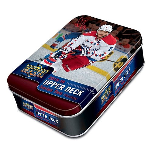 2015-16 Upper Deck Series 2 NHL Hockey Tin Box - BigBoi Cards