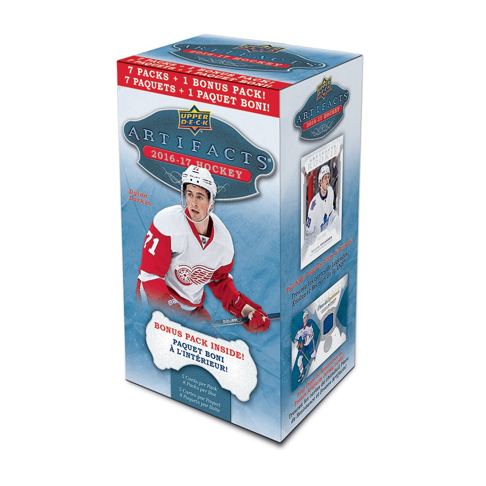 2016-17 Upper Deck Artifacts Hockey Blaster Box - BigBoi Cards