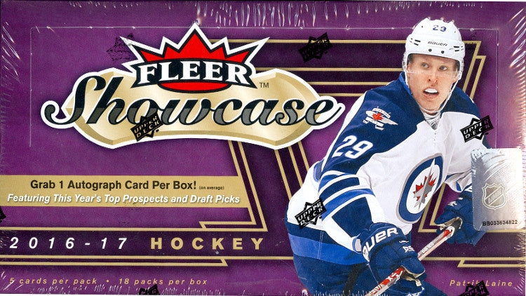 2016-17 Fleer Showcase Hockey Hobby Box - BigBoi Cards