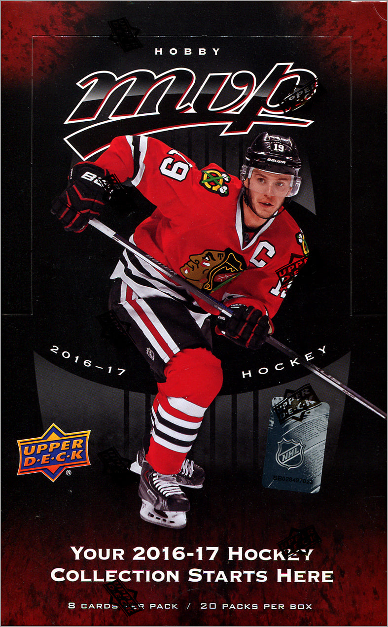 2016-17 Upper Deck MVP Hockey Hobby Box - BigBoi Cards