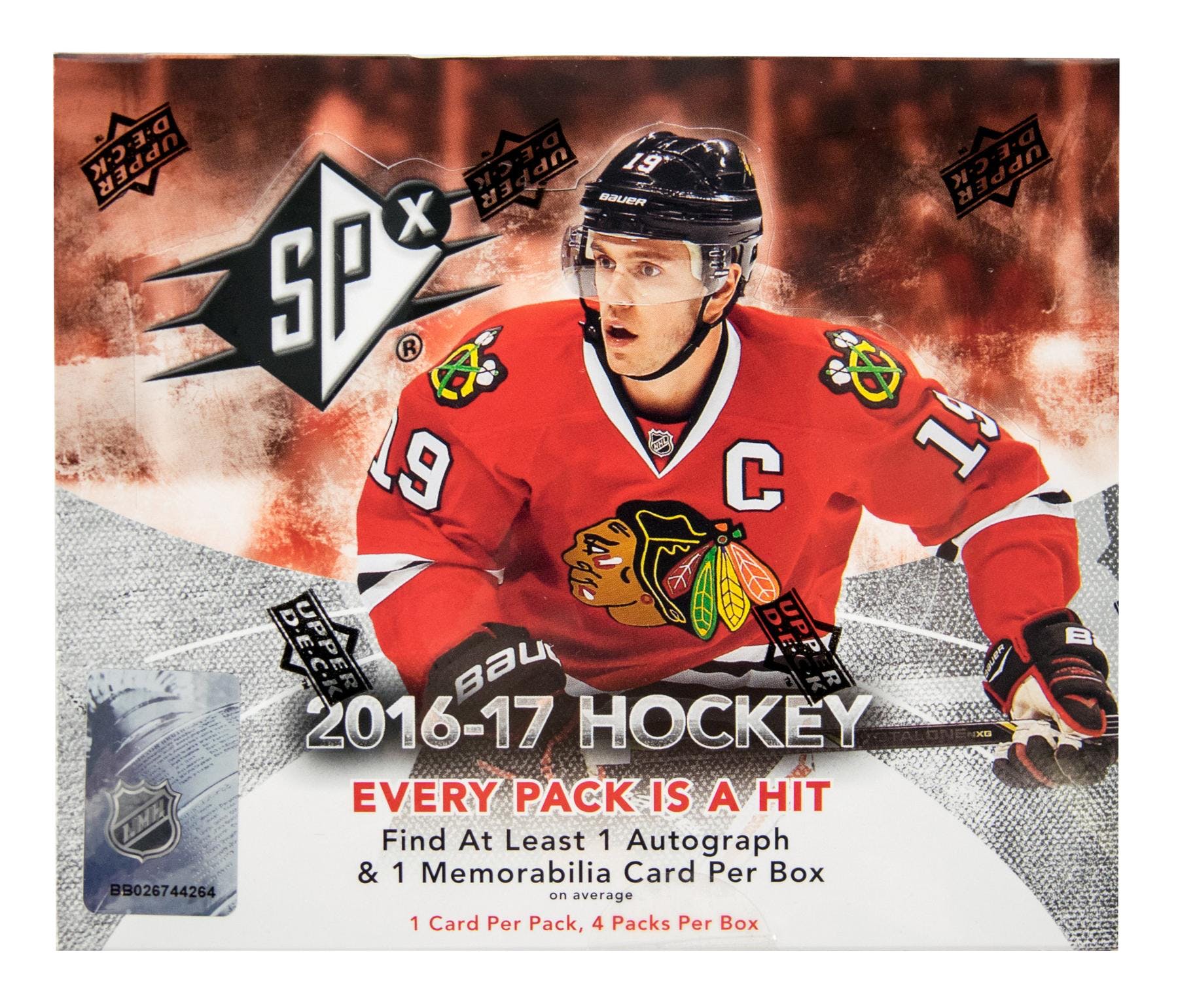 2016-17 Upper Deck SPX Hockey Hobby Box - BigBoi Cards