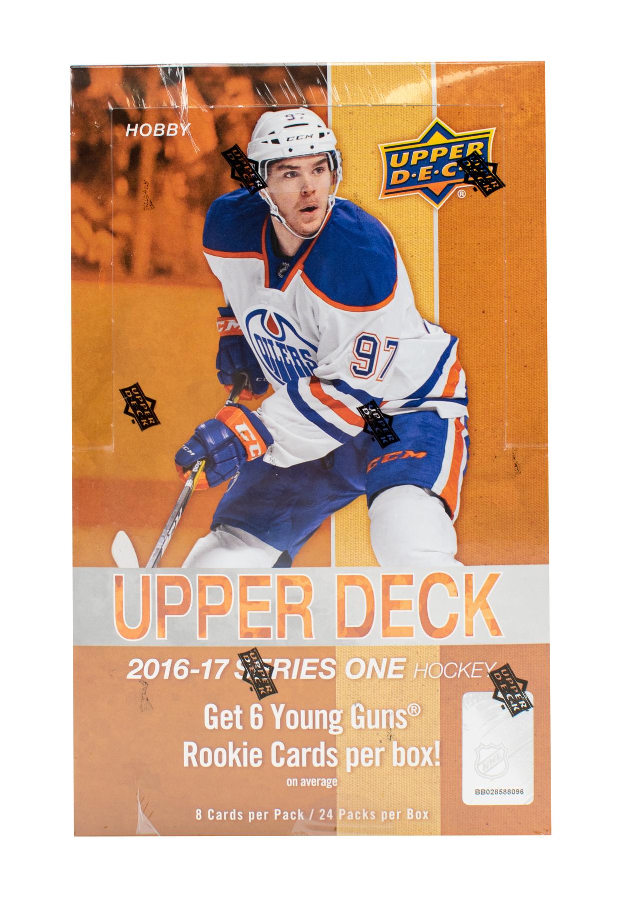 2016-17 Upper Deck Series 1 Hockey Hobby Sealed Box - BigBoi Cards