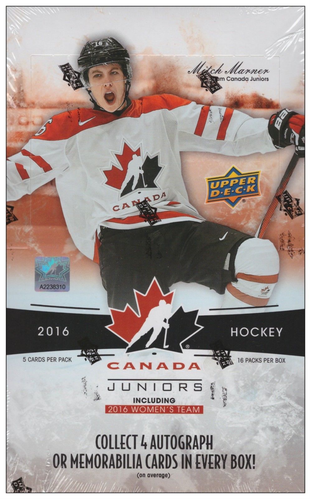 2016-17 Upper Deck Team Canada Juniors Hockey Hobby Box - BigBoi Cards