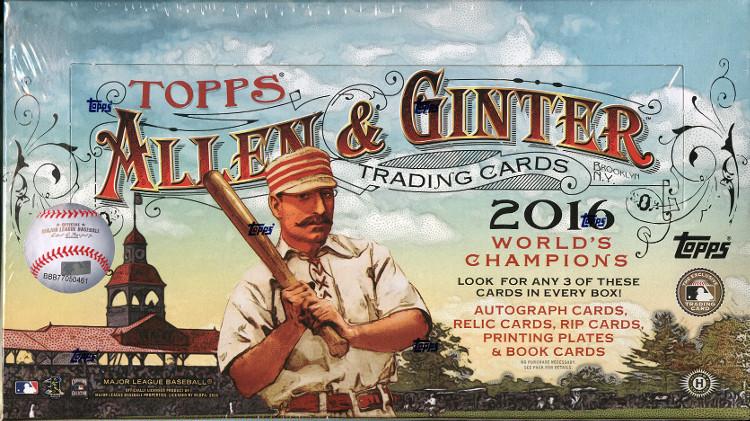 2016 Topps Allen & Ginter Baseball Hobby Box - BigBoi Cards