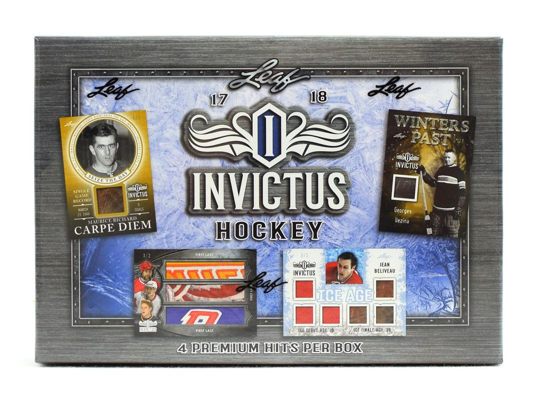 2017-18 Leaf Invictus Hockey Hobby Box - BigBoi Cards