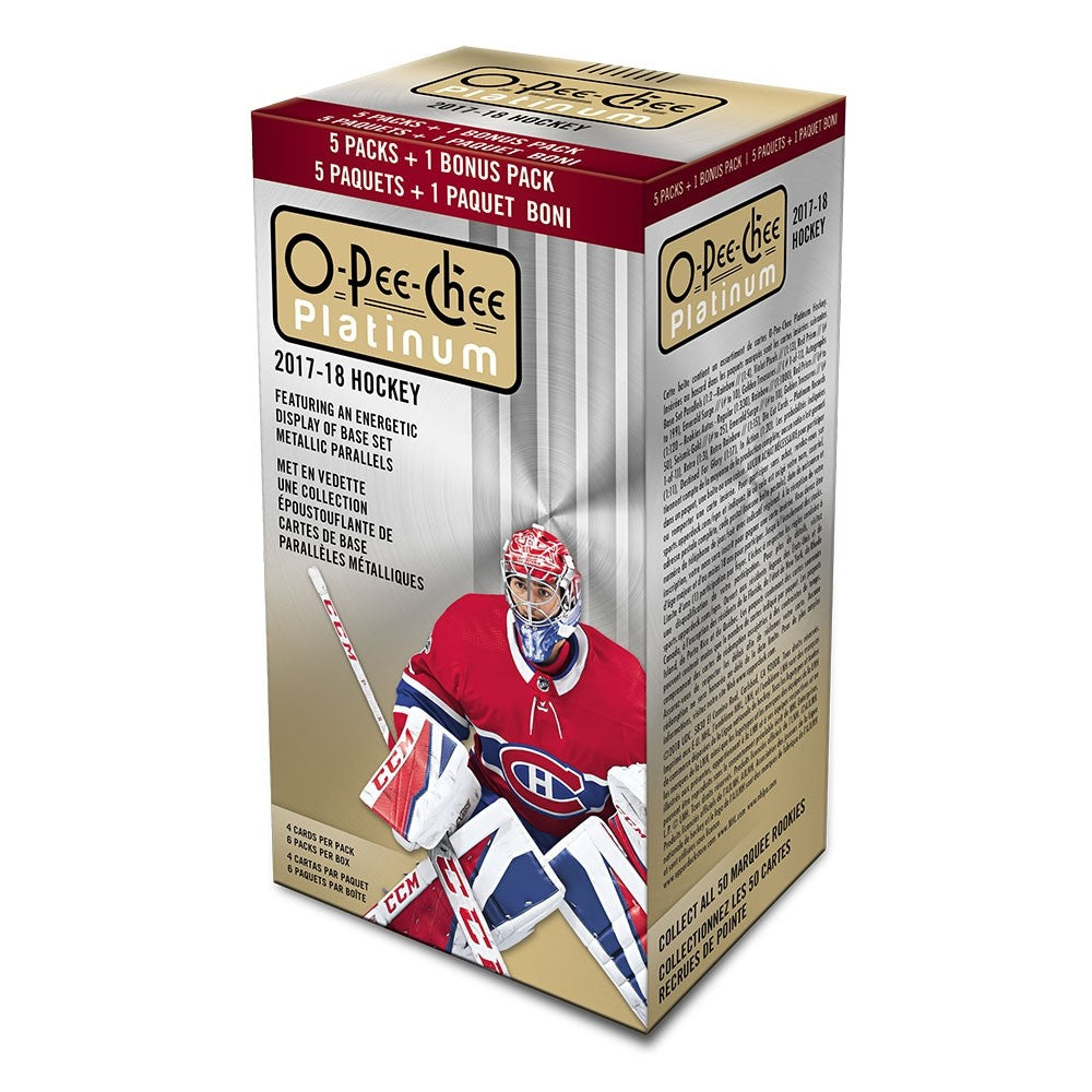 2017-18 O-Pee-Chee Platinum Hockey Blaster Box - BigBoi Cards
