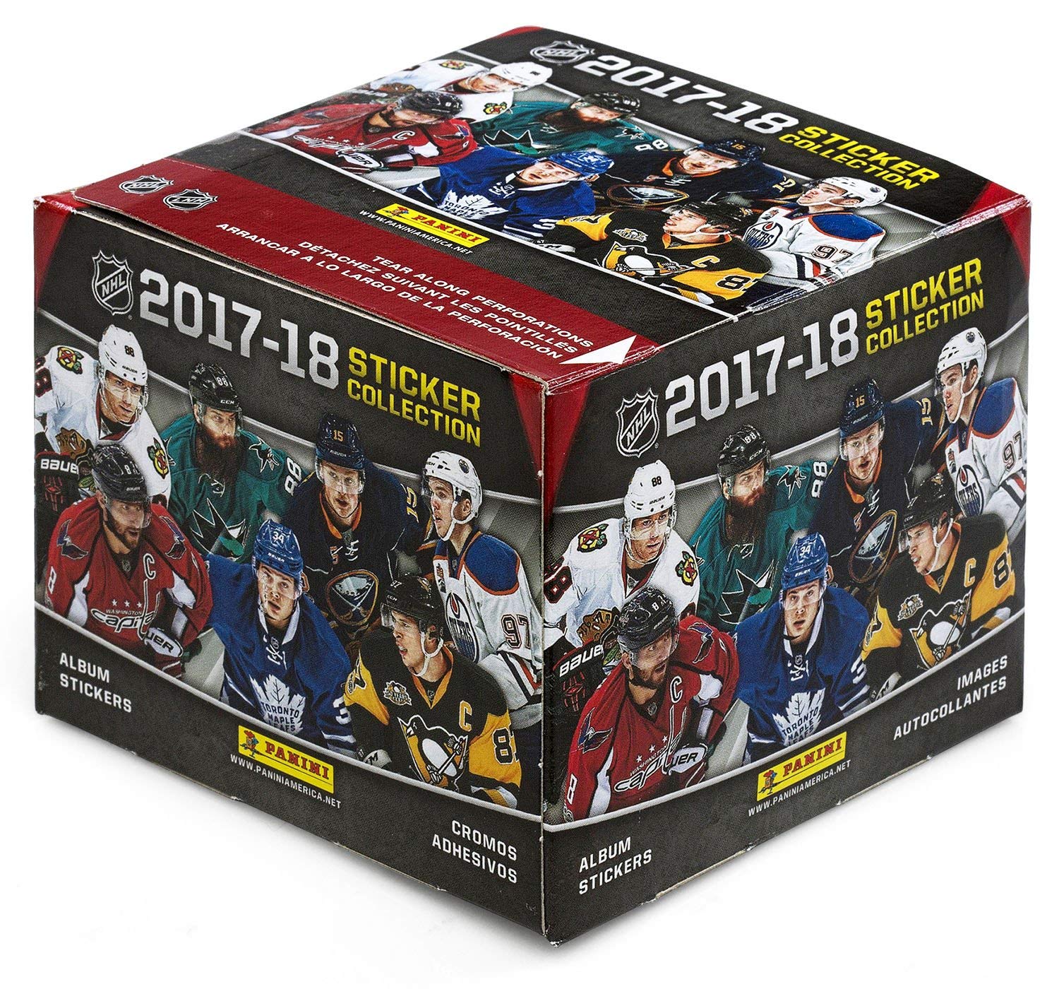 2017-18 Panini NHL Hockey Sticker Collection Box - BigBoi Cards