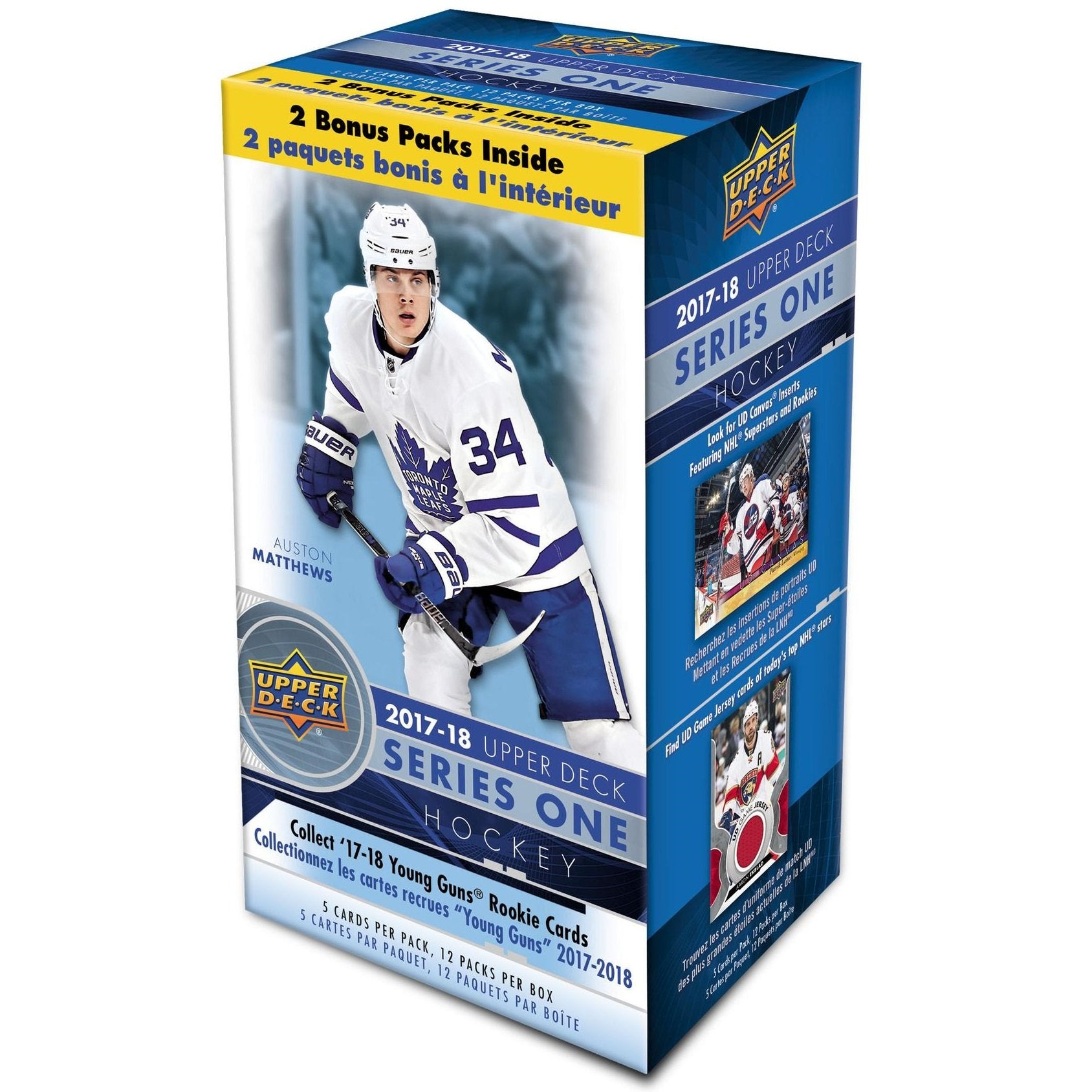 2017-18 Upper Deck Series 1 Hockey Blaster Box - BigBoi Cards