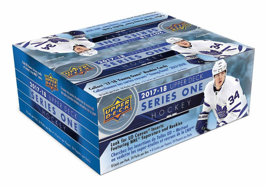 2017-18 Upper Deck Series 1 Hockey Retail Box - BigBoi Cards