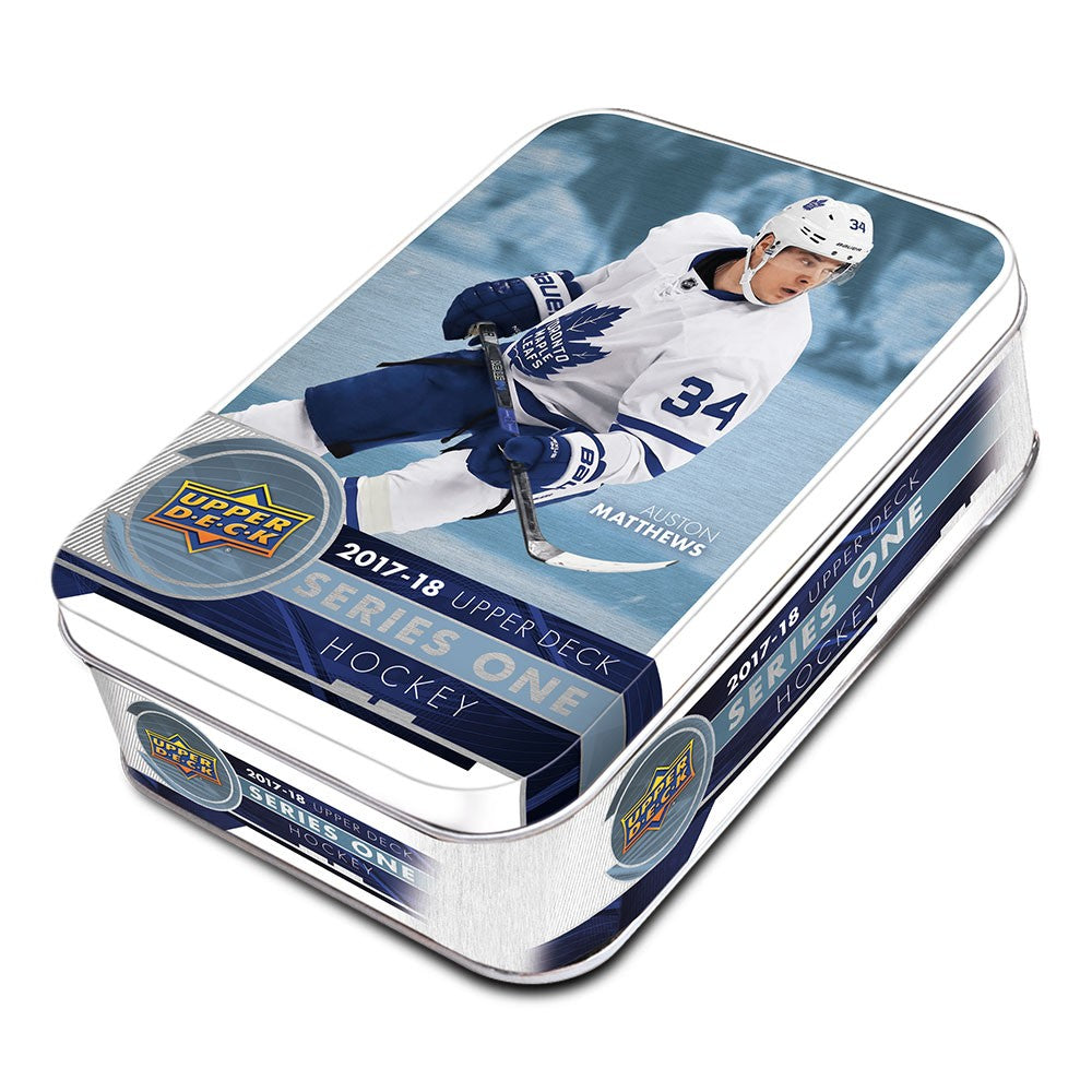 2017-18 Upper Deck Series 1 Hockey Tin Box - BigBoi Cards