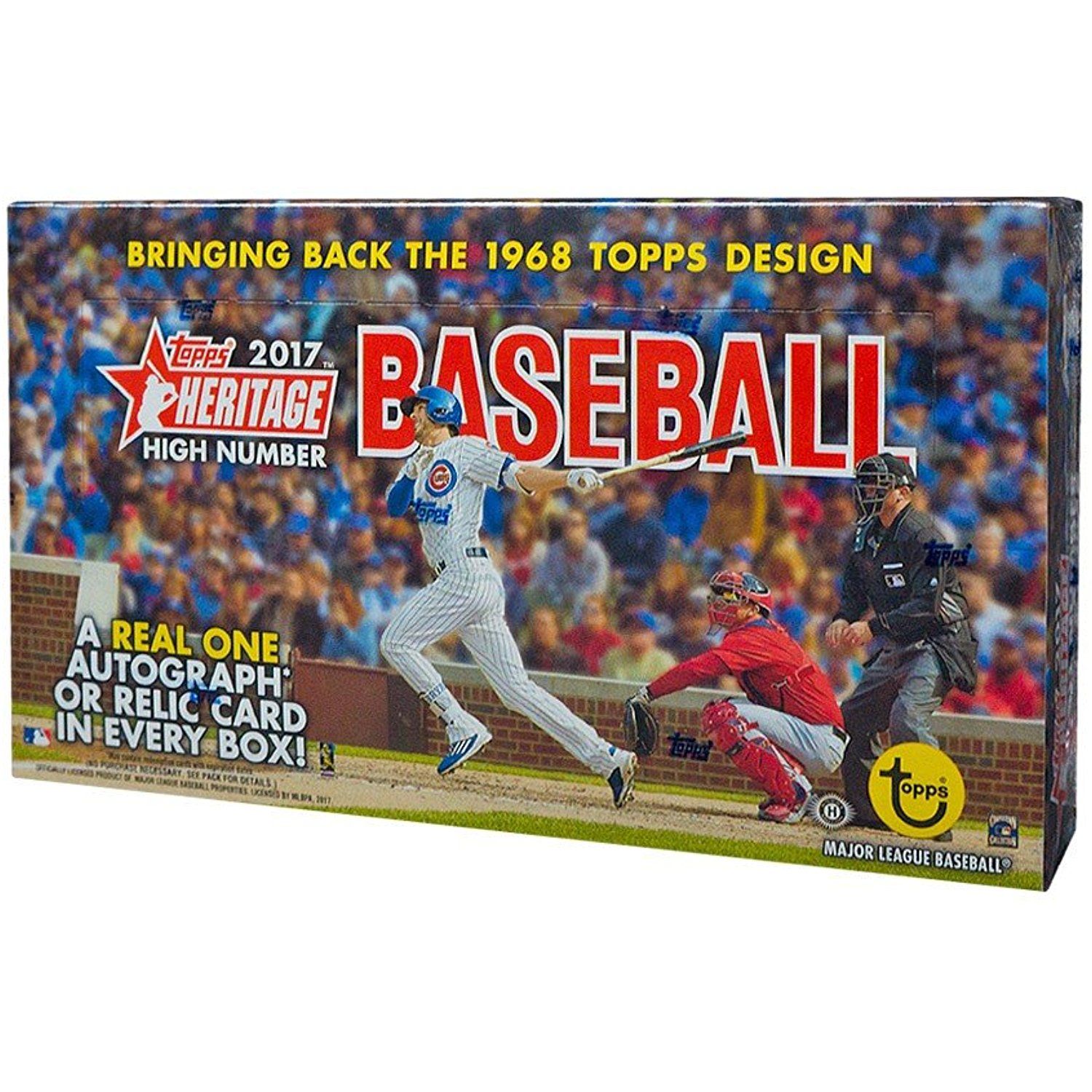 2017 Topps Heritage High Number Baseball Hobby Box - BigBoi Cards