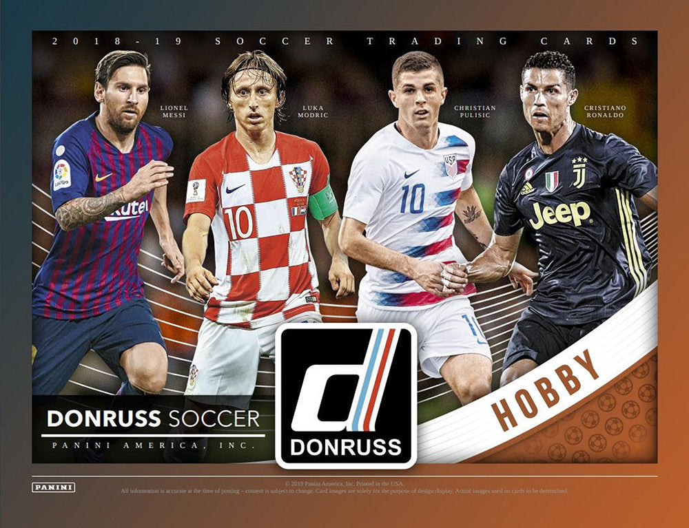 2019 Panini Donruss Soccer Hobby Box - BigBoi Cards