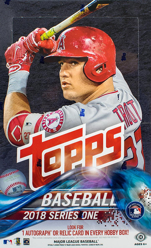 2018 Topps Series 1 Baseball Hobby Box - BigBoi Cards