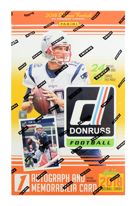2018 Donruss Football Hobby Box - BigBoi Cards
