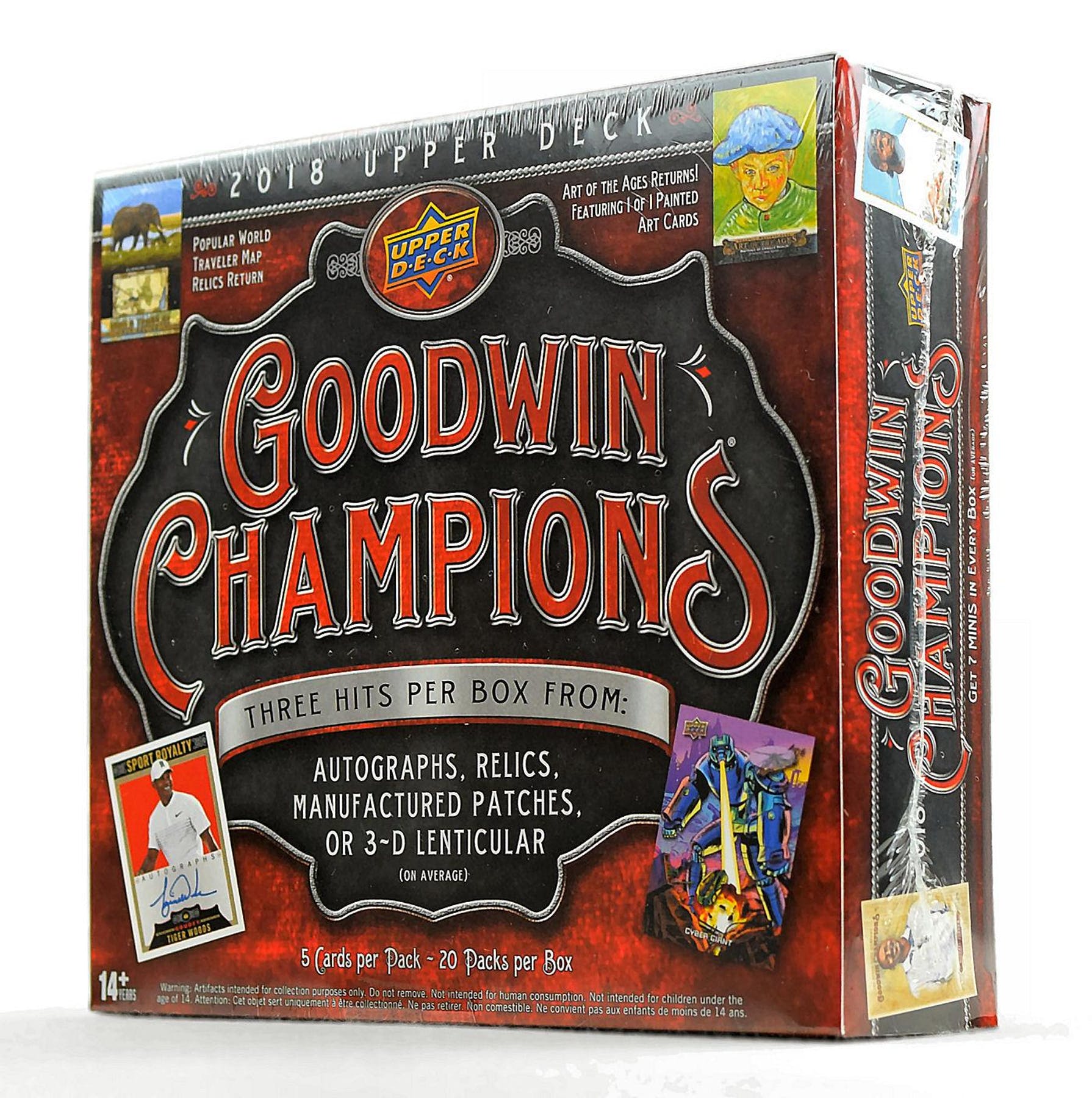 2018 Upper Deck Goodwin Champions Hobby Box - BigBoi Cards