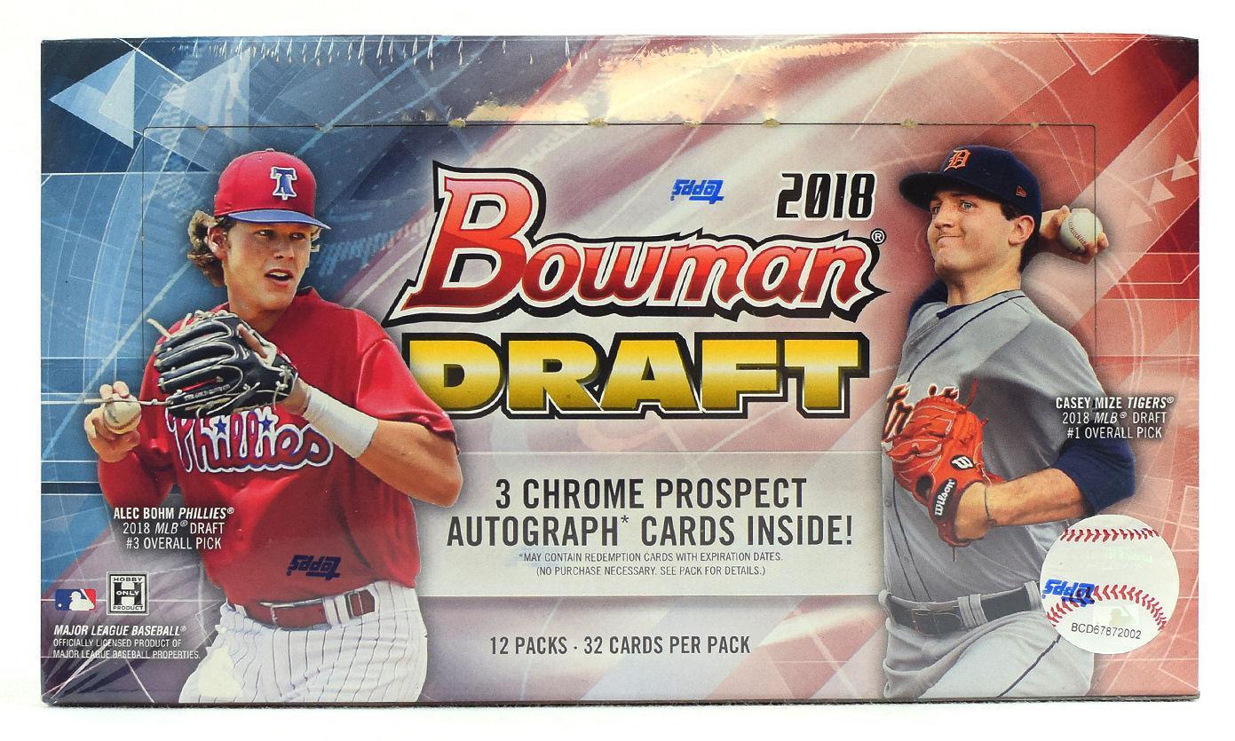2018 Bowman Draft Baseball Hobby Jumbo Box - BigBoi Cards