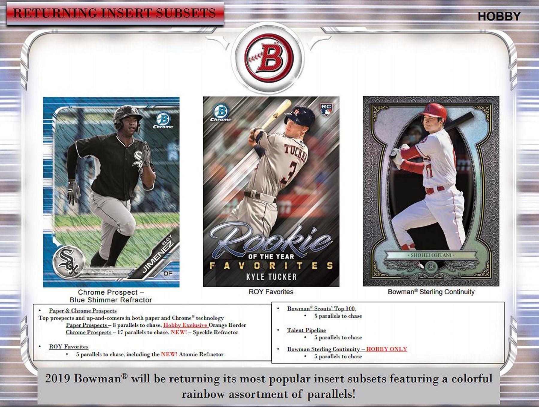 2019 Bowman Baseball Hobby Box - BigBoi Cards
