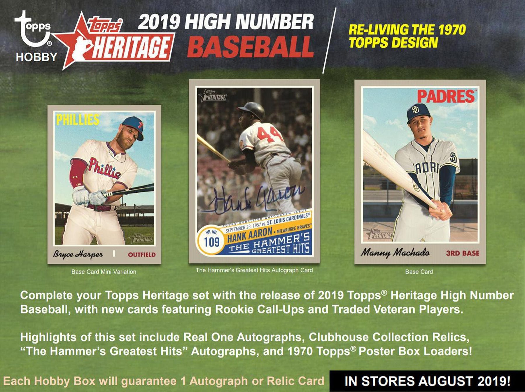 2019 Topps Heritage High Number Baseball Hobby Box - BigBoi Cards