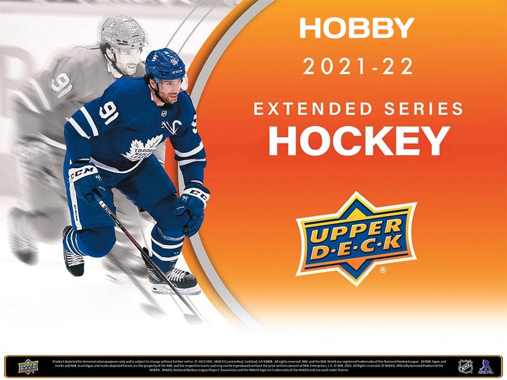 2021-22 Upper Deck Extended Hockey Hobby Case (Case of 12 Boxes) (Pre-Order) - Miraj Trading