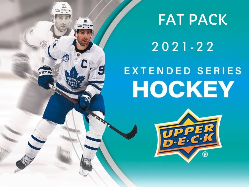 2021-22 Upper Deck Extended Hockey Fat Pack (Lot of 18 Packs) (Pre-Order) - Miraj Trading
