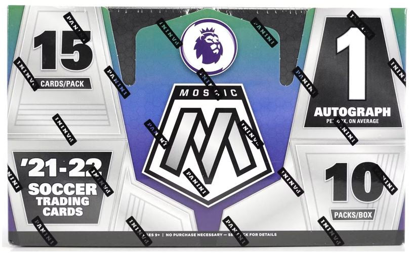 2021-22 Panini Mosaic Premier League Soccer Hobby Box - Miraj Trading