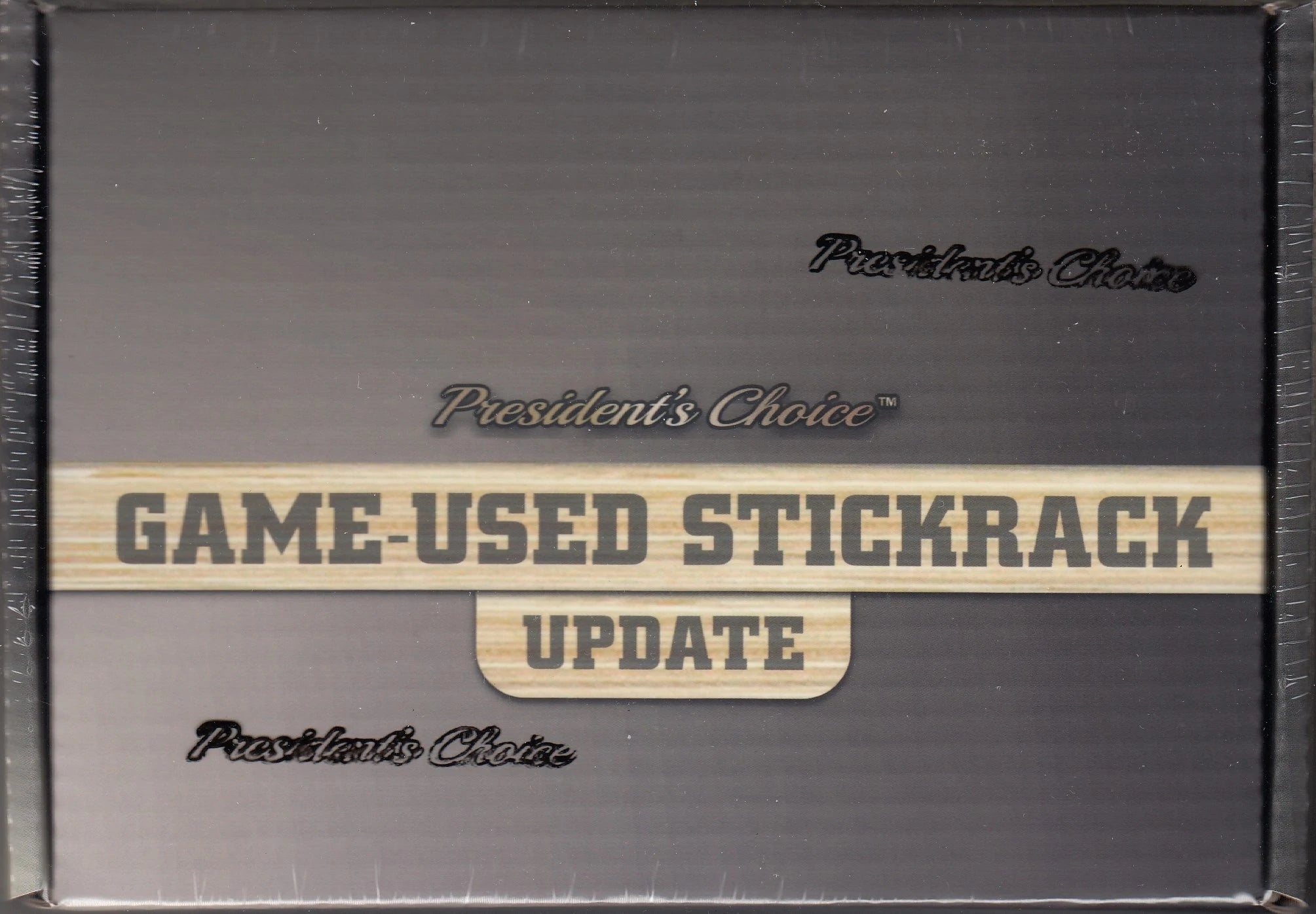 2021-22 President's Choice Game Used StickRack Update Hockey Box - Miraj Trading