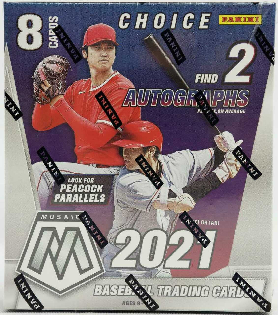 2021 Panini Mosaic Choice Baseball Hobby Box - Miraj Trading
